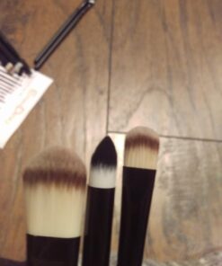 EmaxDesign 20 Pieces Makeup Brush Set Professional Face Eye Shadow Eyeliner Foundation Blush Lip Makeup Brushes Powder Liquid Cream Cosmetics Blending Brush Tool 52 61KWc7wnVL