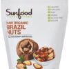Sunfood Superfood Brazil Nuts - Raw Organic - Non GMO - Rich in Protein, Fiber, Healthy Fats - Low Temperature Dried to Preserve Nutrients - No Preservatives pr Additives 8 oz Bag 41 61KXaTEvHiL