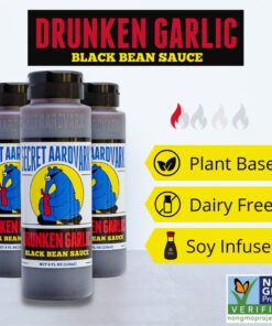 Secret Aardvark Hot Sauce Variety Pack – Drunken Jerk, Drunken Garlic, and Habanero Hot Sauce, Low Carb, Gluten-Free Hot Sauce & Marinade Gift Set – 8 fl oz 3 Pack 13 61KZqJ76eiL