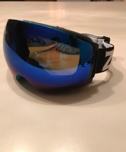 ZIONOR X4 Ski Goggles Magnetic Lens - Snowboard Snow Goggles for Men Women Adult A0 Vlt 13.67% Blue Lens Blue Frame 73 61KZuNDsUoL