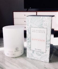 Essential Oil Diffuser Humidifier (300 ml) BPA Free Air Diffusers for Essential Oils - Light Therapy & Aromatherapy Diffuser Air Humidifier - Auto Shut Off with 4 Timer Settings & 7 Mood Color Lights 50 61Ka6QBWPNL 1