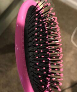 Wet Brush Detangling Brush, Original Detangler Brush (Pink) - Wet & Dry Tangle-Free Hair Brush for Women & Men - No Tangle Soft & Flexible Bristles for Straight, Curly, & Thick Hair Pink 1 Count (Pack of 1) 36 61KaFADLNkL 1