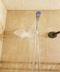 Dream Spa AquaFan 12 inch All-Chrome Rainfall-LED-Shower-Head with Color-Changing LED/LCD Temperature Display 34 61KbNZjE6EL