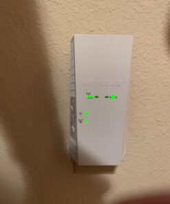 NETGEAR WiFi Mesh Range Extender EX6400 - Coverage up to 2100 sq.ft. and 35 devices with AC1900 Dual Band Wireless Signal Booster & Repeater (up to 1900Mbps speed), plus Mesh Smart Roaming AC1900 WiFi 27 61Kc0C9idSL 1