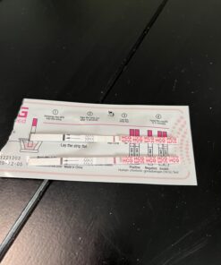 AccuMed Pregnancy Test Strips, 25-Count Individually Wrapped Pregnancy Strips, Early Home Detection Pregnancy Test Kit, Clear HCG Test 25 Count (Pack of 1) 28 61Kc4szGLL