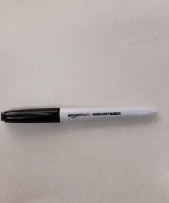 Amazon Basics Fine Point Tip Permanent Markers, Black, 12-Pack 1 Count (Pack of 12) 48 61Kd9iA4vXL