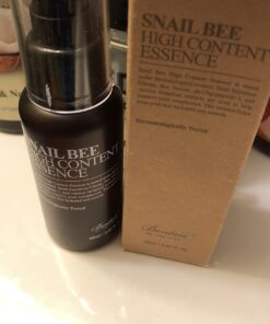 BENTON Snail Bee High Content Essence - Snail Secretion Filtrate & Bee Venom Contained Moisturizing Gel for Oily, Combination, Acne-Prone Skin - Dermatologically Tested, 2.02 fl. oz. 2.02 Fl Oz (Pack of 1) 34 61KddPgK9L
