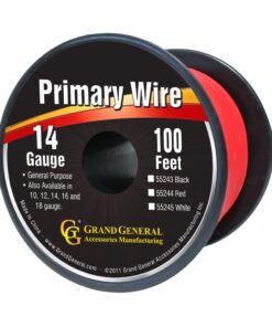 Alternative view of Grand General 55244 Red 100' 14-Gauge Primary Wire 100 Foot
