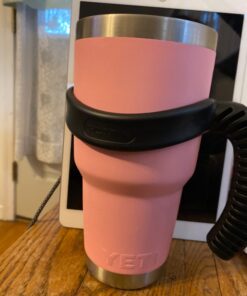 CHILLOUT LIFE Handle for YETI Cup 30 oz - Ozark Trail 30 oz Tumblers, Comfortable Replacement Handle for 30 oz YETI Tumbler & More (Black Handle Only) 30 oz - 1 Pack Black 35 61KgP5ZQVwL 1