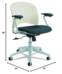 Safco Products 6803LT Reve Task Chair with Round Back, Latte 6 61KgRW2uiGL