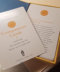 Pema Chödrön's Compassion Cards: Teachings for Awakening the Heart in Everyday Life 24 61KgggPeWkL