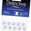 Distinctive 10-Pack of Style SA-156 Premium Sewing Machine Bobbins Made to Fit Brother Sewing Machines