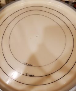 Eagle 20 Gallon Salvage Barrel Drum with Metal Ring Lever-Lock Lid, 21" Height, 21" Diameter, Blow-Molded HDPE, Yellow, 1654 45 61KkOKNY3cL