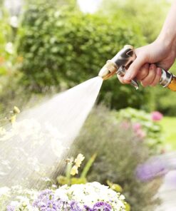 Alternative view of FANHAO Upgrade Garden Hose Nozzle Sprayer, 100% Heavy Duty Metal Handheld Water High Pressure in 4 Spraying Modes for Hand Watering Plants and Lawn, Car Washing, Patio Pet Front Trigger - 4 Patterns