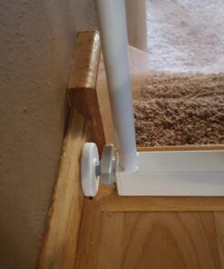 Safety 1st Easy Install 36" Extra Tall & Wide Gate, Fits Between 29'"And 47" 1 Count (Pack of 1) Extra Tall and Wide White 38 61KmxIn9LpL