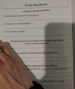 SaltWrap Sunrise Manifesto: Daily Morning Guided Journal for Gratitude, Mindfulness, Wellness, Self Care for Women & Men – 5 Minute Reflection Journal 37 61KoX5BXgOL
