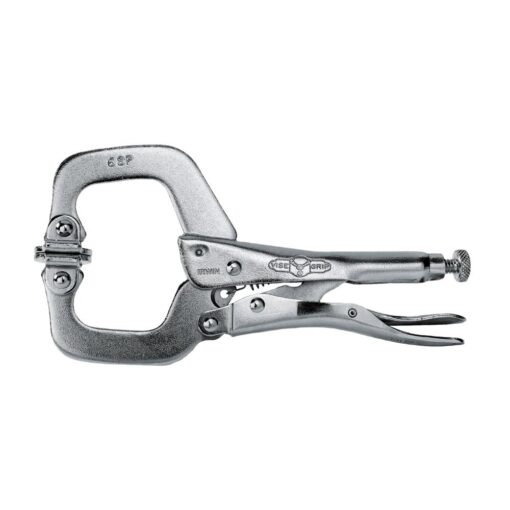 IRWIN VISE-GRIP C Clamp, Locking with Swivel Pads, 2-Inch (18) 6"