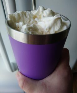 Professional Aluminum Whipped Cream Dispenser - Leak-Free Whip Cream Maker Canister with 3 Decorating Nozzles & Cleaning Brush - 1-Pint / 500 mL Cream Whipper - N2O Chargers (Not Included) 2 35 61KpxLyaOmL 1