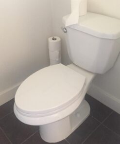 Delta Faucet Morgan Elongated Slow-Close White Toilet Seat with Non-Slip Seat Bumpers, White 811903-WH Slow Close 32 61KpzAZjx6L