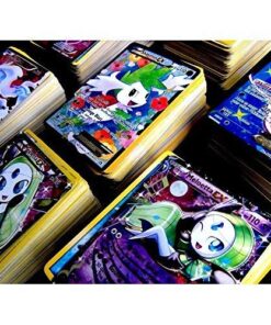 Pokemon TCG : 100 Card LOT Rare, COM/UNC, Holo & Guaranteed EX, MEGA OR Full Art, 18 61KqTcc02QL