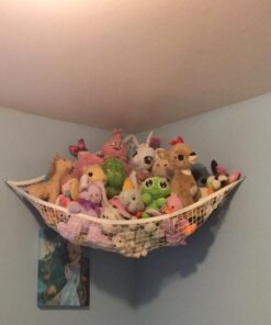 Baby Buddy Up and Away Kids Stuffed Animal Hammock Storage Organizer, Organizers and Storage for Baby Items, Display and Organize Children's Stuffed Animals, Stretches Up to 5 Feet, White, Pack of 1 1 Count (Pack of 1) 8 61KrCeKeuL