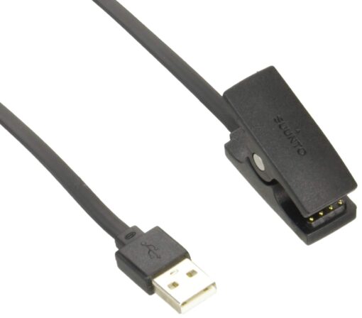 SUUNTO Authentic USB Charging Cable for Suunto 5, Suunto 3, Spartan Trainer, Ambit, Traverse Black