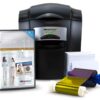 Complete AlphaCard ID Card Printer Bundle: AlphaCard Pilot ID Printer, AlphaCard ID Software, ID Supplies (Complete Bundle for PCs, Pilot Printer) Complete Bundle for PCs black