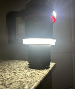 NEBO Stainless Steel 6668 GLOW - Light + Handle for your 30oz tumbler - YETI Rambler, Ozark Trail and more,Black, 1 Count (Pack of 1) Nebo Glow Tumbler Handle 50 61KuFgq2eUL