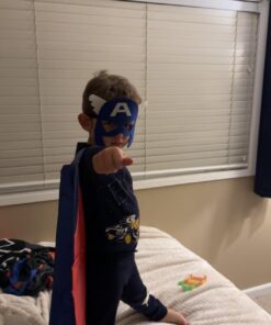 Roko Toys for 3-10 Year Old Boys, Superhero Capes for Kids 3-10 Year Old Boy Gifts Boys Cartoon Dress up Costumes Party Supplies Easter Gifts Present Chistmas Stocking Stuffers 28 61Kuleguf7L