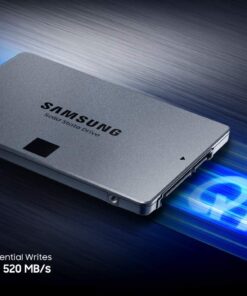 SAMSUNG 860 QVO 1TB Solid State Drive (MZ-76Q1T0B/AM) V-NAND, SATA 6Gb/s, Quality and Value Optimized SSD Single 35 61KwB0T7kL