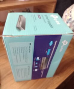 TP-Link TL-SG108 8 Port Gigabit Unmanaged Ethernet Network Switch, Ethernet Splitter Plug & Play Fanless Metal Design Shielded Ports Traffic Optimization 22 61KzIQoPkpL