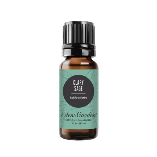 Edens Garden Clary Sage Essential Oil, 100% Pure Therapeutic Grade (Undiluted Natural/Homeopathic Aromatherapy Scented Essential Oil Singles) 10 ml 10 ml (.33 fl oz)