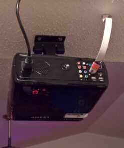 WALI Universal Projector Mount, Projector Ceiling Mount with 25.6'' Extendable Arms, Projector Mounting for Ceiling Adjustable Height Holds up to 44 lbs Projector Holder/Hanger (PM-001-B), Black 17 61L3mK1oFgL