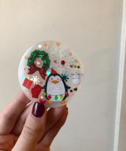 Large Cabochon Gemstone Resin Casting Silicone Mold with Hole 6-Cavity with Jewelry Making Supplies Set for Polymer Clay Crafting, Epoxy, Necklace Pendant Earrings Keychain Craft 42 61L6AlpY pL