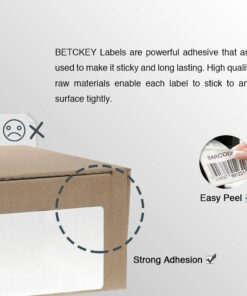 BETCKEY - Compatible DYMO 30915 (1-5/8" x 1-1/4") Endicia Internet Postage Stamps Labels(Paid Endicia Users ONLY) - 10 Rolls/7000 Labels 10 61LAsXV3OAL 6