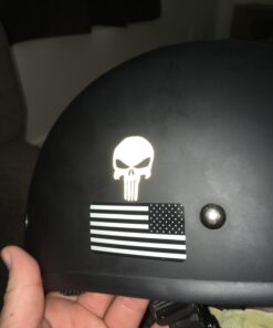 Pair - American Flags Black Ops Stealthy Vinyl Decals | Stickers AR-15 AR15 Lower, Helmets, Hard Hats, Tool Box Motorcycle Normal 11 61LC5NiYXxL