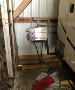 Cuisinart CGG-306 Chef's Style Portable Propane Tabletop 20,000, Professional Gas Grill, Two 10,000 BTU Burners, Stainless Steel Professional Gas Grill, Two-Burner, Stainless Steel 32 61LFYVn8Q L