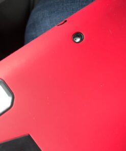 TIANLI iPad 6th Generation Cases,iPad 2018 Case,iPad 9.7 inch Case Three Layer Heavy Duty Shockproof Protective Hybrid High Impact Resistant Cover with Kickstand for iPad A1893/A1954/A1822/A1823,Red Red/Black 44 61LGaC4A6rL