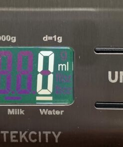 Etekcity Food Scale, Digital Kitchen Scale, 304 Stainless Steel, Weight in Grams and Ounces for Baking, Cooking, and Meal Prep, LCD Display, Medium Basic Medium Size 47 61LHuybJZ1L