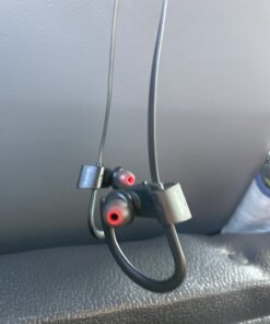 Bluetooth Headphones, Hussar Magicbuds Best Wireless Sports Earphones with Mic, IPX7 Waterproof, HD Sound with Bass, Noise Cancelling, Secure Fit, up to 9 Hours Working time (Upgraded), Black 40 61LIP0a3KrL