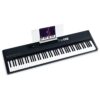The ONE Portable Digital Piano, 88 Keys Piano Keyboard with Hammer Action Keys for Beginner/Professional, Full Size Weighted Keyboard with Music Stand, Teaching LED Lights & Piano App SP-TON1B 13 61LJzP6p6L