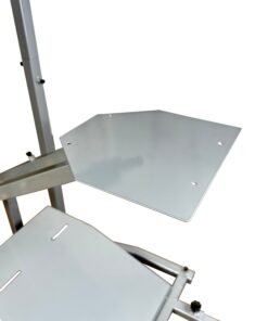 GTR Simulator CRJ Model Flight Simulator Silver Frame with Adjustable Majestic Black Leatherette Seat Flight Simulation Cockpit with Dual Control Mount and Triple | Single Monitor Stand 9 61LK0KQE66L