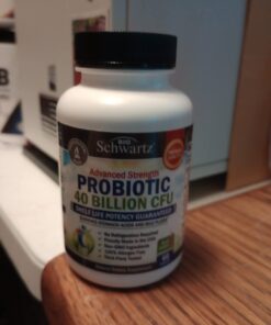 Daily Probiotic Supplement with 40 Billion CFU - Gut Health Complex with Astragalus and Lactobacillus Acidophilus Probiotic for Women and Men - Shelf Stable Pre and Probiotics for Digestive Health 30-Day Supply Probiotic 35 61LLvbrZgbL