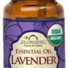 US Organic 100% Pure Lavender Essential Oil, Directly sourced from Bulgaria, USDA Certified Organic, Undiluted, for Diffuser, Humidifier, Massage, Skin, Hair Care, Non GMO, 10 ml 0.33 Fl Oz (Pack of 1)