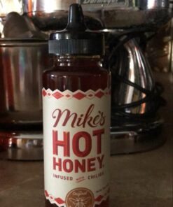 Mike’s Hot Honey, 12 oz Squeeze Bottle (1 Pack), Honey with a Kick, Sweetness & Heat, 100% Pure Honey, Shelf-Stable, Gluten-Free & Paleo 35 61LRgV Sx3L 1
