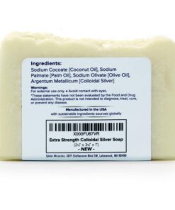 Silver Miracles - Extra Strength Colloidal Silver Soap Unscented 7 Ounce (Pack of 1) 24 61LSo9DC0vL