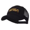 e4Hats.com Text Law and Forces Embroidered Patched Mesh Cap One Size Nasa 24 61LTe6BU kL