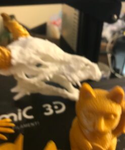 ERYONE Silk PLA Filament for 3D Printer, 1.75mm, -0.03mm, 1kg (2.1LBS)/Spool, Silk Glod A-glod 50 61LV1x5j2GL