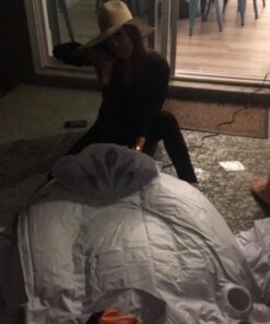 GoFloats Rapid Inflation Electric Air Pump (AC 110/120V) with Tote Bag and Raft Repair Kit 23 61LVAZPvGL