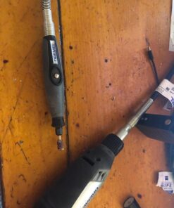 Dremel Flex Shaft Rotary Tool Attachment with Comfort Grip and 36” Long Cable - Engraver, Polisher, and Mini Sander- Ideal for Detail Metal Engraving, Wood Carving, and Jewelry Polishing ,225-02, Grey Shaft attachment 48 61LVMHbnSvL